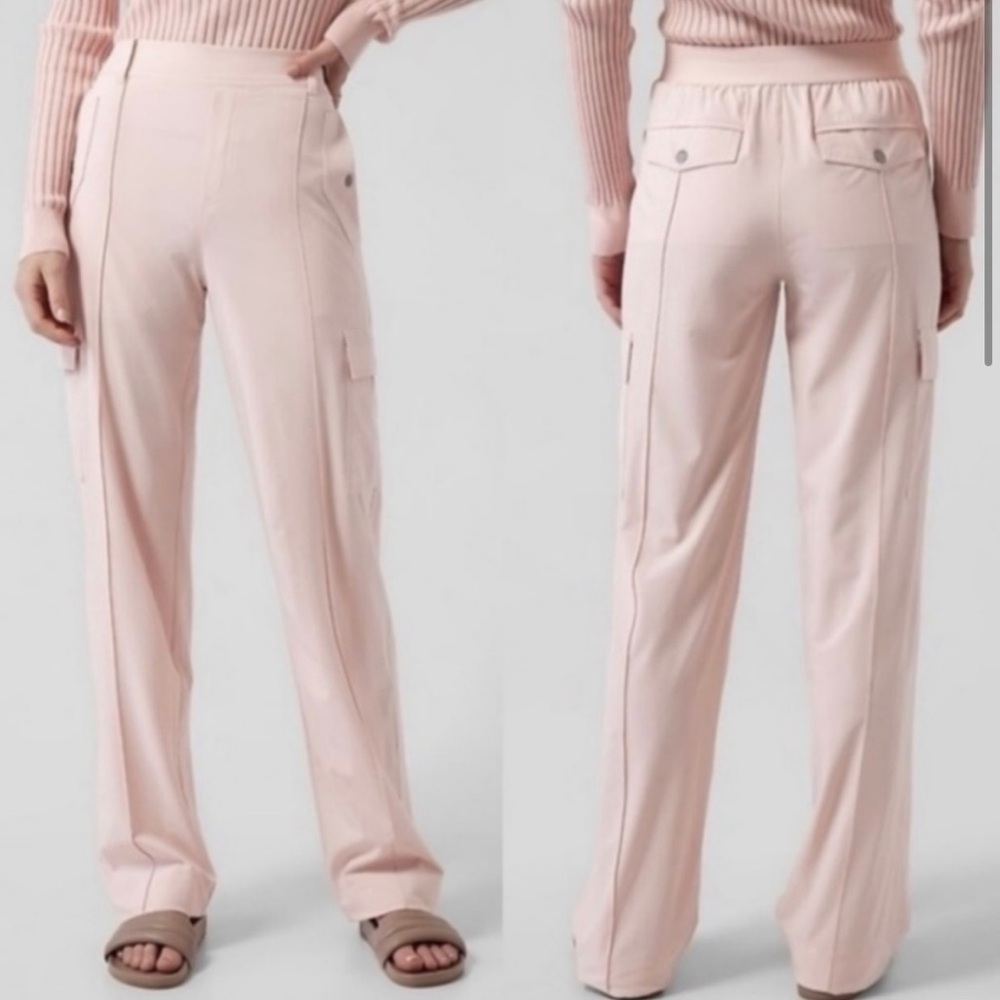 Athleta Vienna Cargo Pant in pink!